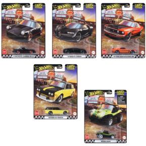 Mattel Hot Wheels Αυτοκινητάκι Premium Boulevard B 1:64 Σετ 5 #121-125