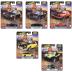 Mattel Hot Wheels Αυτοκινητάκι Premium Boulevard B 1:64 Σετ 5 #121-125