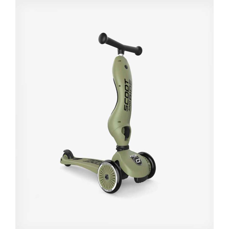 Scoot & Ride Παιδικό Πατίνι Highwaykick 1 Τρίτροχο με Κάθισμα για 1-5 Ετών Steel 96271