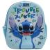 Must Team Τσάντα Πλάτης Νηπιαγωγείου 3D EVA Disney Lilo&Stitch "Trouble Maker" 8L 000564815