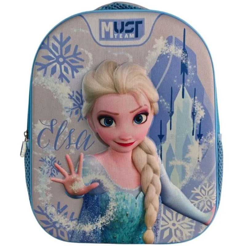 Must Team Τσάντα Πλάτης Νηπιαγωγείου 3D EVA Disney Frozen 8L 000565941