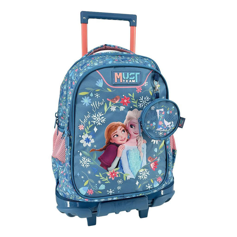 Must Team Tσάντα Trolley Δημοτικού Disney Frozen Blue 000565977