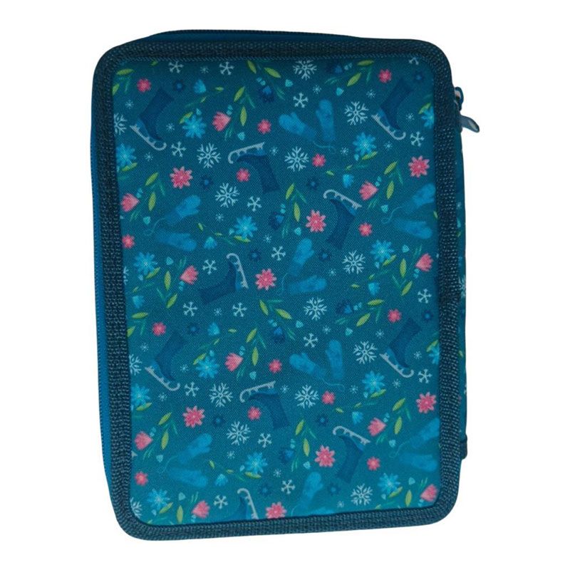 Must Team Κασετίνα Διπλή Γεμάτη Disney Frozen Flowers 000565993