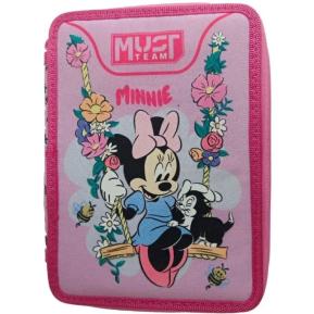 Must Team Κασετίνα Διπλή Γεμάτη Disney Minnie Flowers 000565994