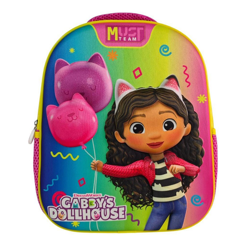Must Team Τσάντα Νηπιαγωγείου Πλάτης 3D Eva Gabbys Dollhouse 000574136
