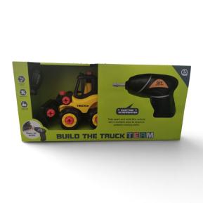 Martin Toys DIY Φτιάξ'το Μόνος σου Εκσκαφέας - Build The Truck Team 136-Α11