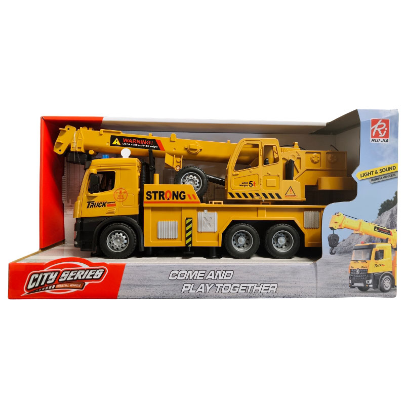 Martin Toys Friction Γερανός 46cm με Φώτα & Ήχους RJ2801A