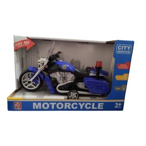 Martin Toys Friction Αστυνομική Μηχανή 29cm με Φώτα & ήχους Μπλε