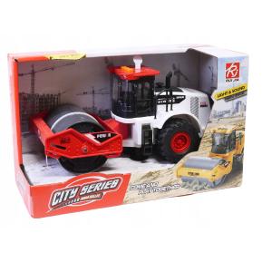Martin Toys City Series Παιδικός Οδοστρωτήρας Κόκκινος 1:16 με Φώτα & Ήχους RJ5517AB