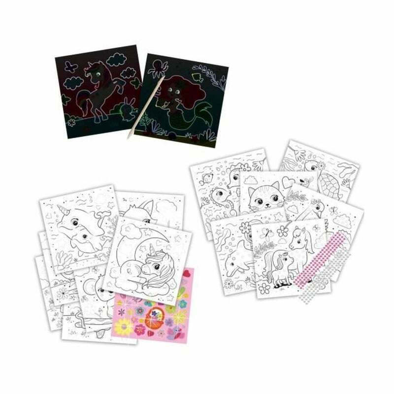 SES Creative Βιβλίo Ζωγραφικής Glitter Activity Colouring Book 00117