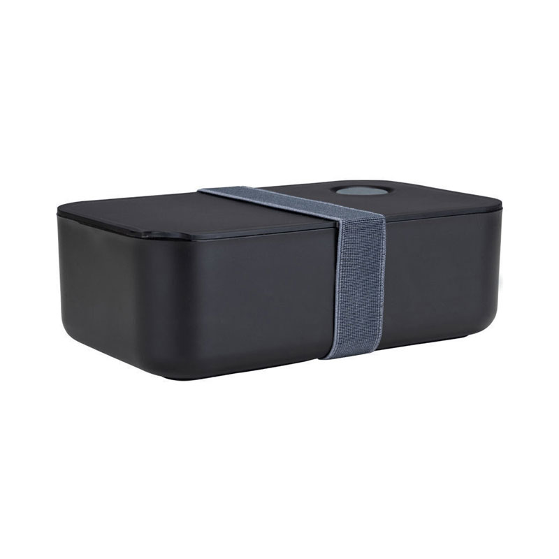 Estia Homely Πλαστικό Φαγητοδοχείο 1lt - Midnight Black 01-35266