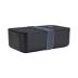 Estia Homely Πλαστικό Φαγητοδοχείο 1lt - Midnight Black 01-35266