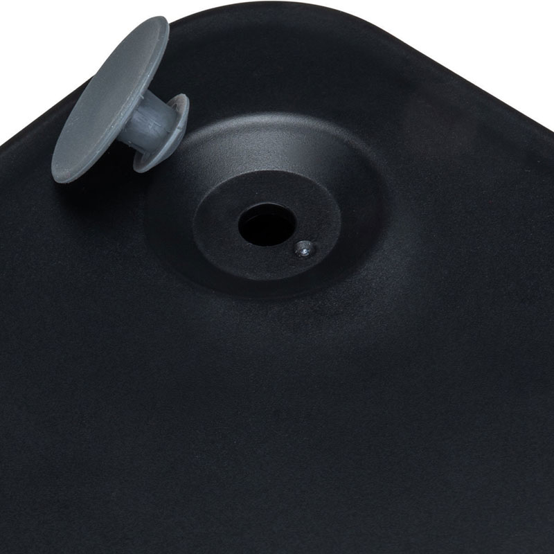 Estia Homely Πλαστικό Φαγητοδοχείο 1lt - Midnight Black 01-35266