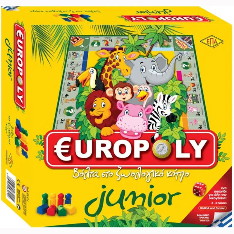 ΕΠΑ Επιτραπέζιο Junior Europoly 03-211