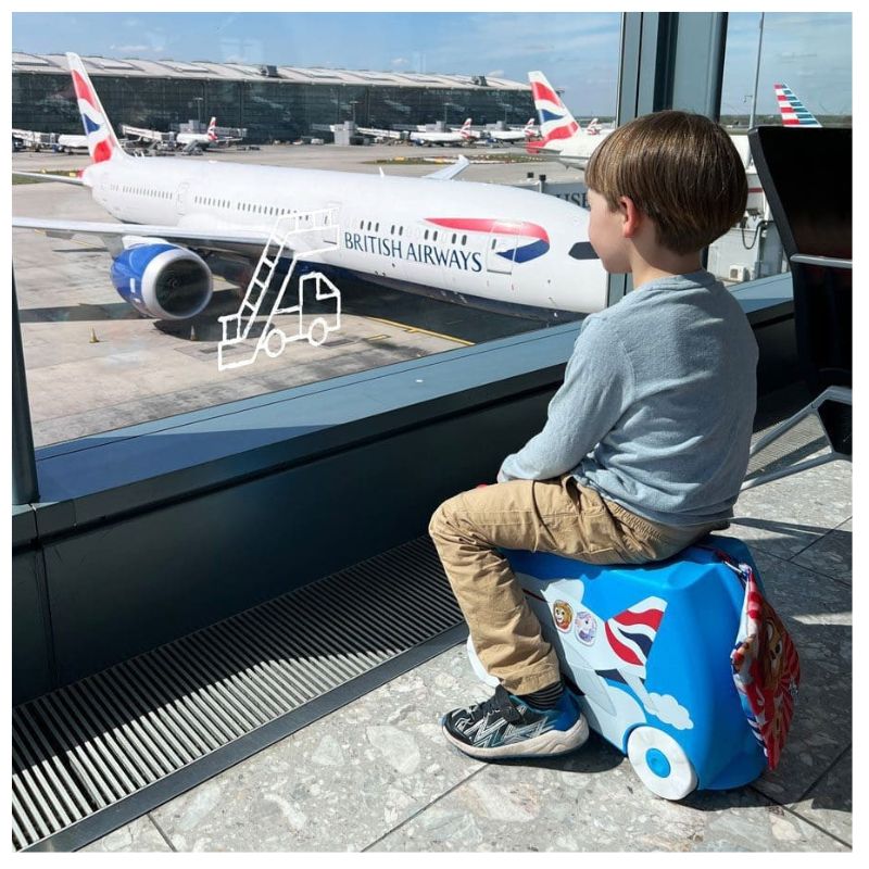 Trunki Βαλίτσα Ταξιδίου Amelia The Aeroplane 0351-GB01