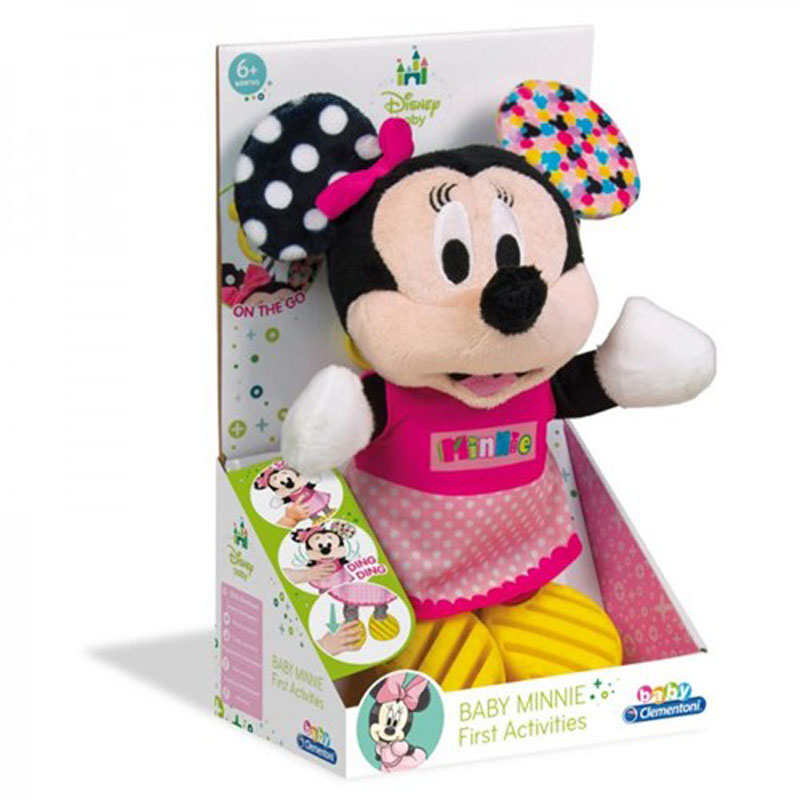 Clementoni Disney Baby Minnie Λούτρινο - Κουδουνίστρα