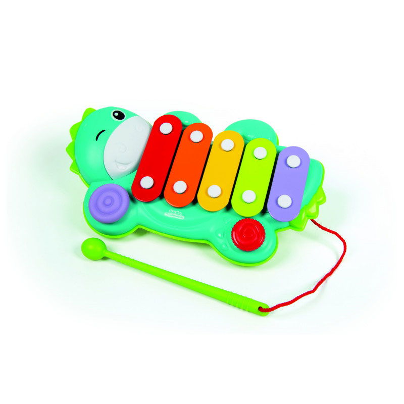 Baby Clementoni Βρεφικό Μουσικό Ξυλόφωνο Δεινοσαυράκι 1000-17263