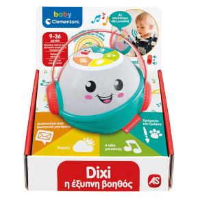 Baby Clementoni Βρεφικό Εκπαιδευτικό Dixi Η Έξυπνη Βοηθός 1000-63263