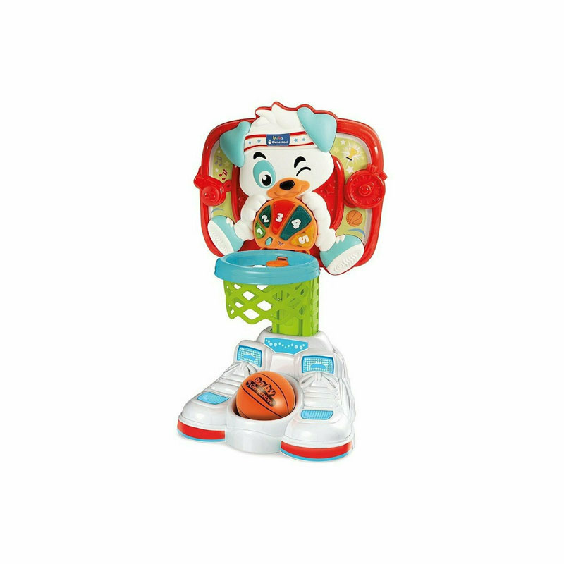 Baby Clementoni Βρεφικό Παιχνίδι Μπασκετάκιας Μιλάει Ελληνικά 1000-63531