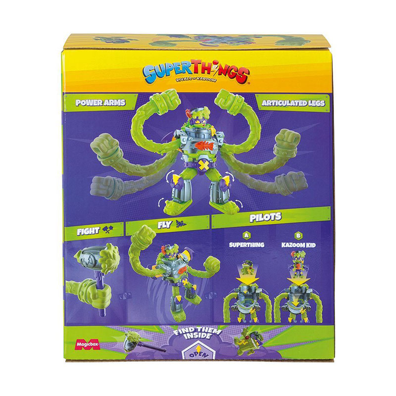 AS Company Superzings Superbot Power Arms με Φιγούρες Trasher 1013-62121