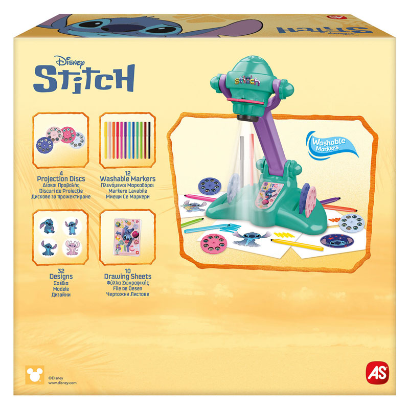AS Company Προτζέκτορας Ζωγραφικής Disney Stitch 1028-54004