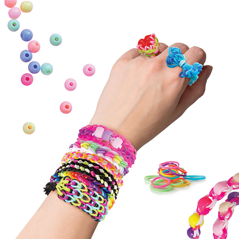 AS Company Plexi Flexi Love Μεγάλη Θήκη Με 4500 Λαστιχάκια & 100 Αξεσουάρ 1080-25575