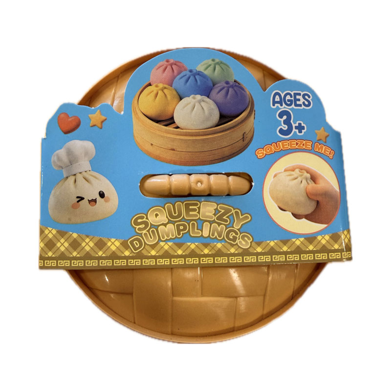 Gama Brands Dumplings Squishy Glitter Smile 8.5cm 11290087