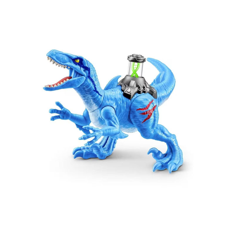 Zuru Robo Alive Dino DNA Δεινόσαυρος με Slime σε Κάψουλα Blue Velocisaurus