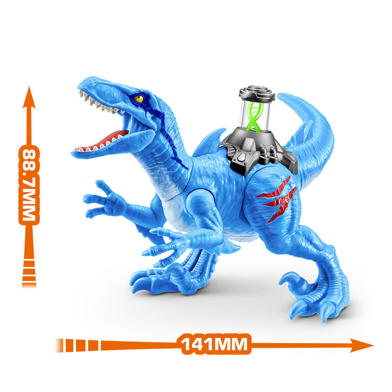 Zuru Robo Alive Dino DNA Δεινόσαυρος με Slime σε Κάψουλα Blue Velocisaurus