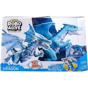 Zuru Robo Alive Ρομποτικός  Dragon Ice Breathing Δράκος Μπλε 1187115B