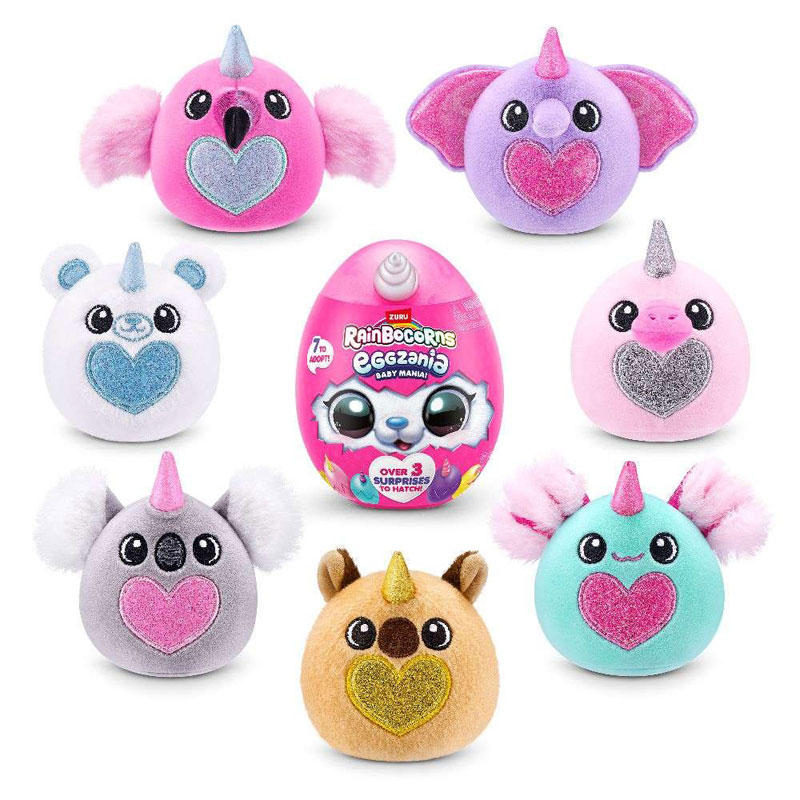 Zuru Αυγό Rainbocorns Eggzania Baby Mania Rainbocorns S7 - Σχέδια 2106