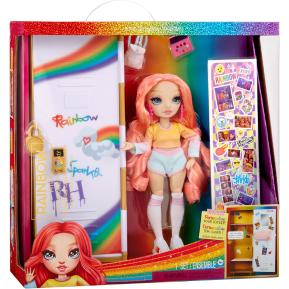 MGA Entertainment Rainbow High Locker Playset & Doll Pinkly Paige Νέα Ντουλάπα & κούκλα 121015-EUC