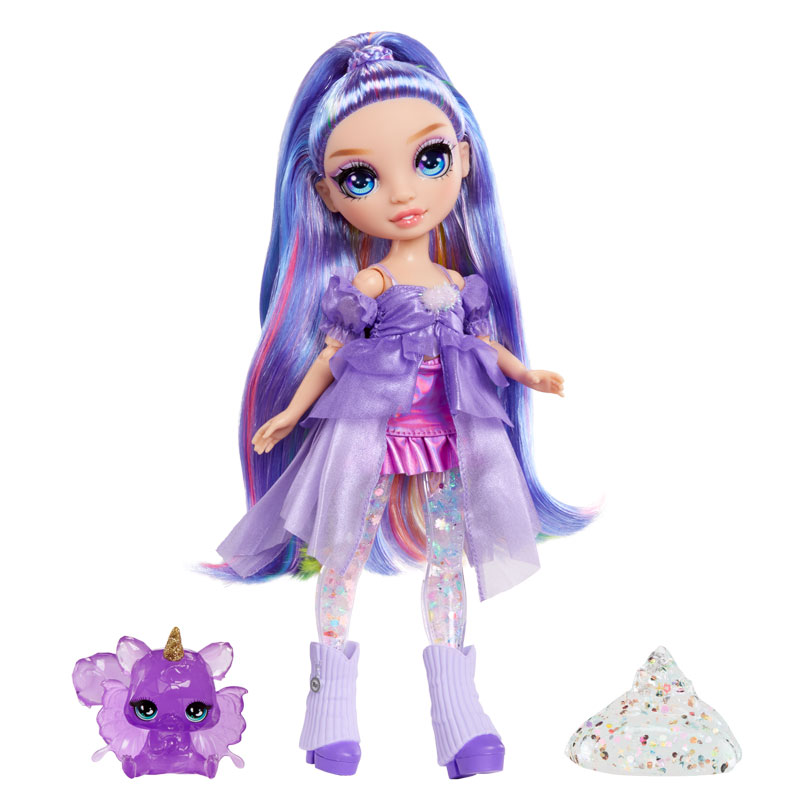 MGA Entertainment Rainbow High Fashion Doll Rainbow Shimmers & Slime - Violet 122425-EU