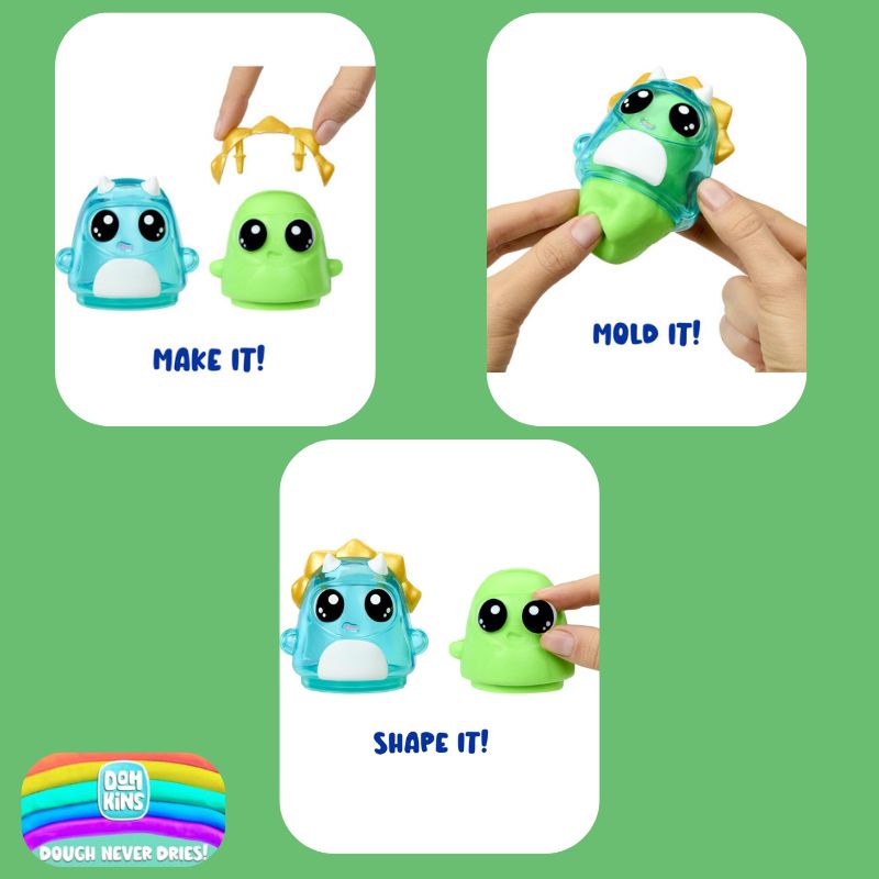 MGA Entertainment DohKins Καλουπάκια Χαρακτήρας Dinosaur