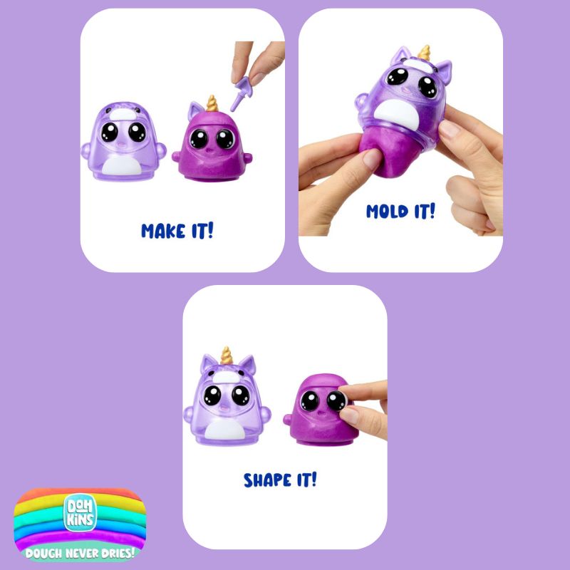 MGA Entertainment DohKins Καλουπάκια Χαρακτήρας Unicorn