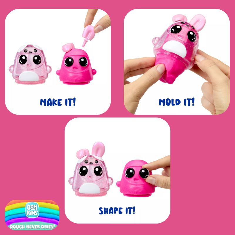MGA Entertainment DohKins Καλουπάκια Χαρακτήρας Bunny
