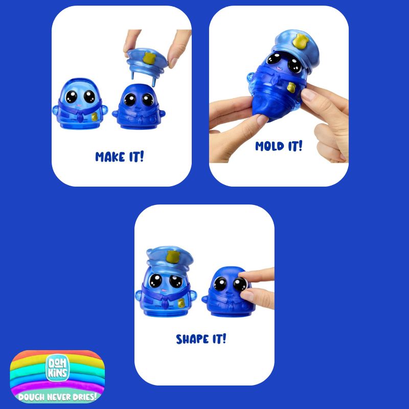 MGA Entertainment DohKins Καλουπάκια Χαρακτήρας Officer