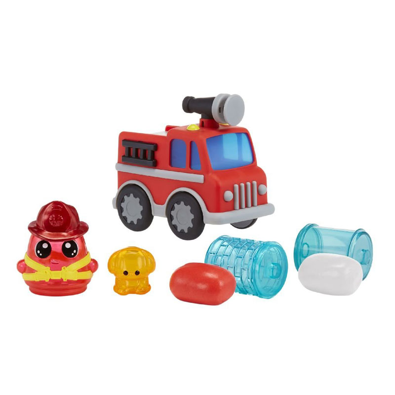 MGA Entertainment DohKins Firetruck & Firelighter 123064-EUC
