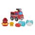 MGA Entertainment DohKins Firetruck & Firelighter 123064-EUC