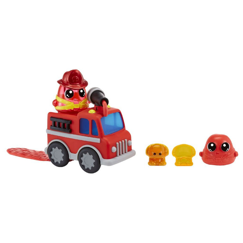 MGA Entertainment DohKins Firetruck & Firelighter 123064-EUC
