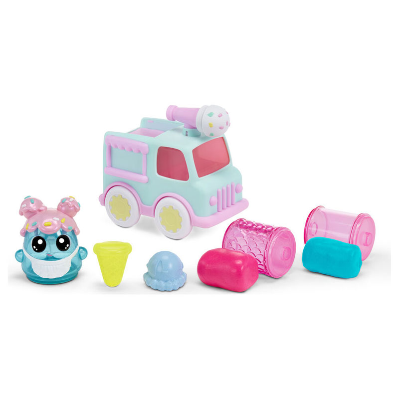 MGA Entertainment DohKins Ice Cream Truck & Baker 123071-EUC