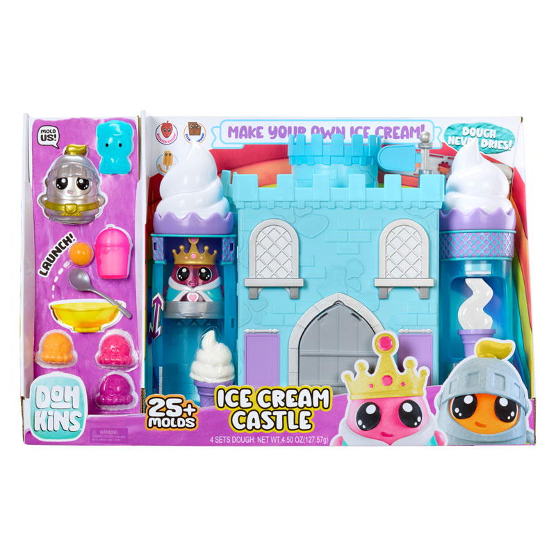 MGA Entertainment DohKins Ice Cream Castle 123095-EUC