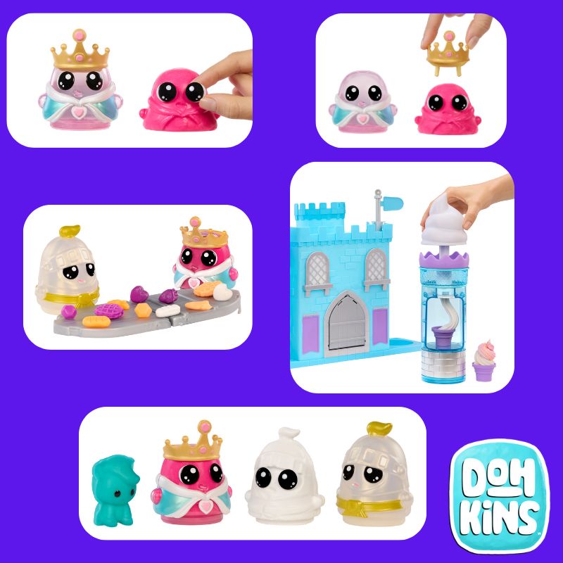 MGA Entertainment DohKins Ice Cream Castle 123095-EUC