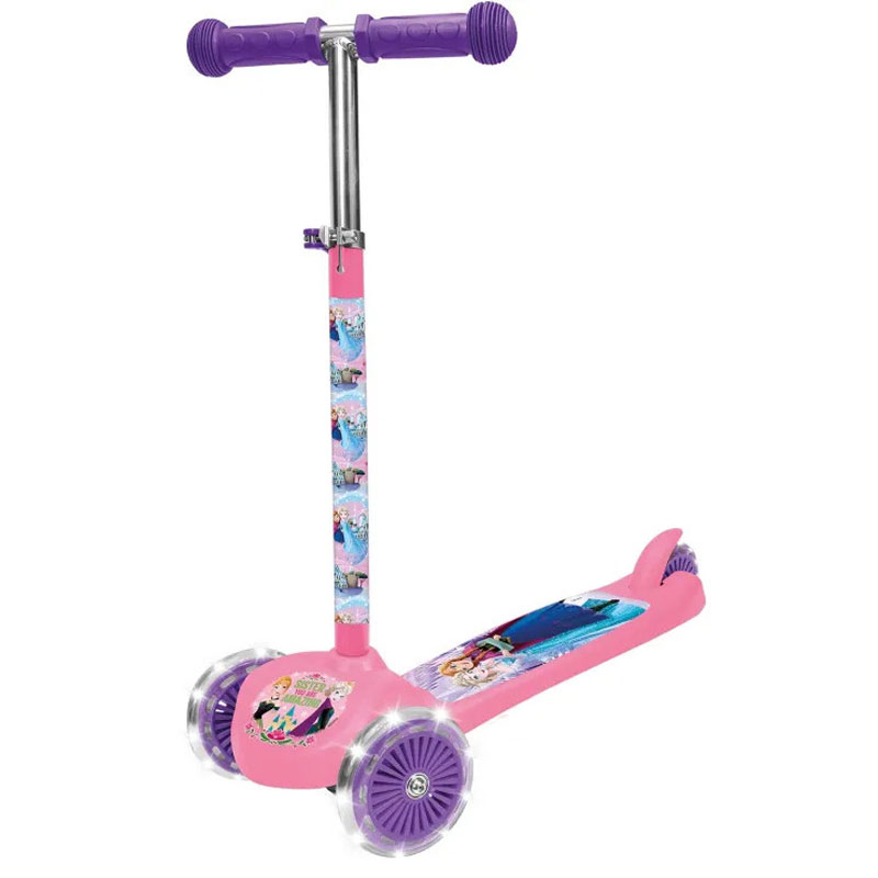 Λαμπάδα AS Company Scooter Plus Frozen με φωτιζόμενες ρόδες 1500-50291