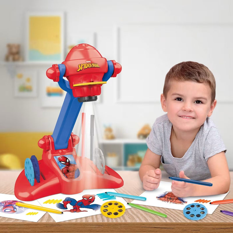 Λαμπάδα AS Company Προτζέκτορας Ζωγραφικής Spider-Man 1500-54006