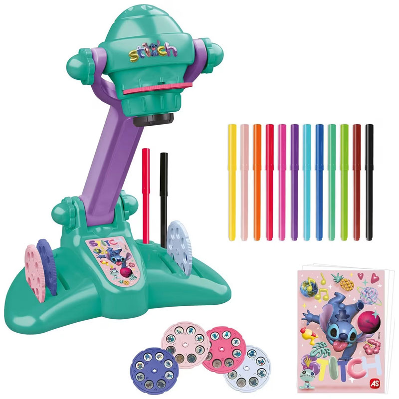 Λαμπάδα AS Company Προτζέκτορας Ζωγραφικής Disney Stitch 1500-54007