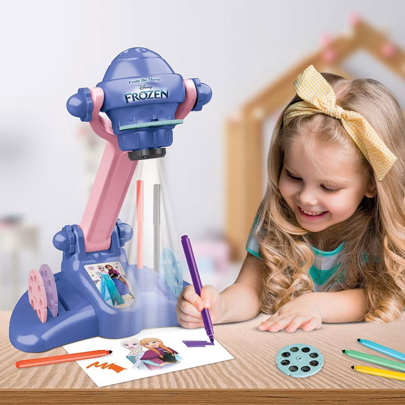 Λαμπάδα AS Company Προτζέκτορας Ζωγραφικής Disney Frozen 1500-54008