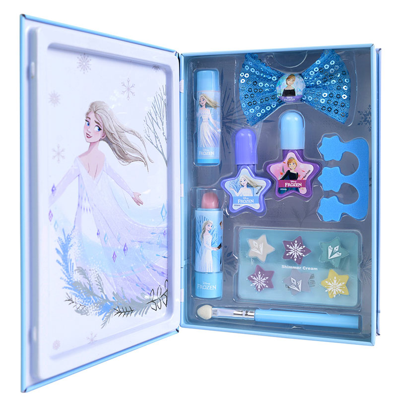Markwins Disney Frozen II Βιβλίο Κασετίνα με Αξεσουάρ Ομορφίας Snow-Magic Book 1580364E