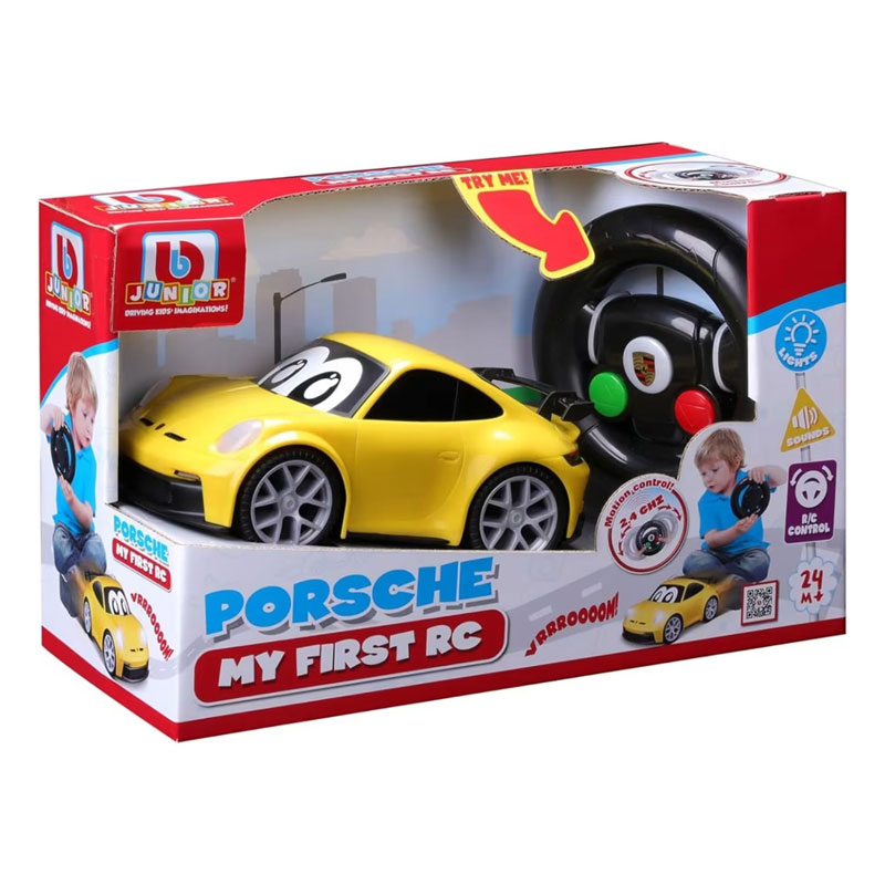 BB Junior My 1st RC Porsche 911 GT3 Τηλεκατευθυνόμενο Αυτοκινητάκι Υπερύθρων 16-92015