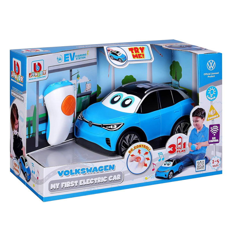 BB Junior My First RC VW Electric Car Τηλεκατευθυνόμενο Ηλεκτρικό Αυτοκινητάκι 16-92021